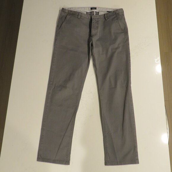 BOSS Gray Slim Fit Chinos. Size 36. 30" Inseam. - Picture 1 of 6